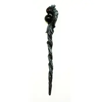 [Q-4609-05] FG MAGIC WANDS & STAND (RAVEN)