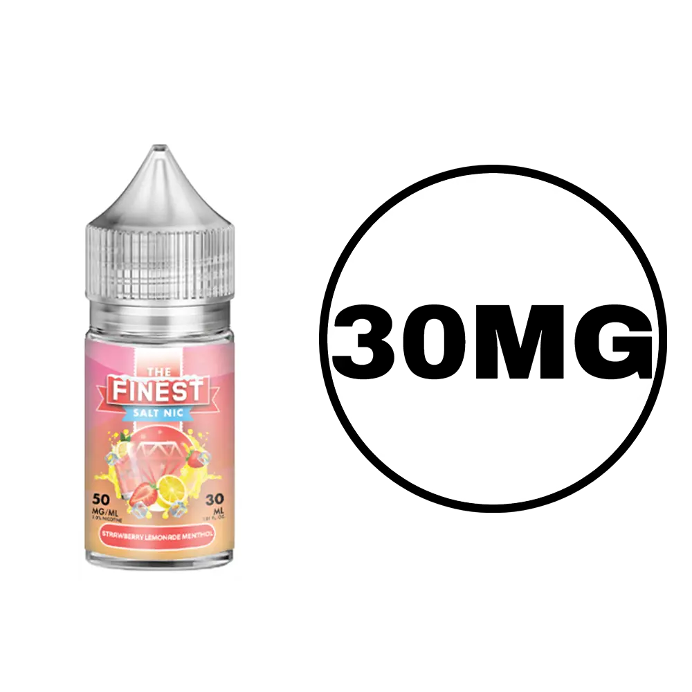 [Q-2002-16] FINEST SALTNIC 30ML (50mg, Strawberry Lemonade Menthol)