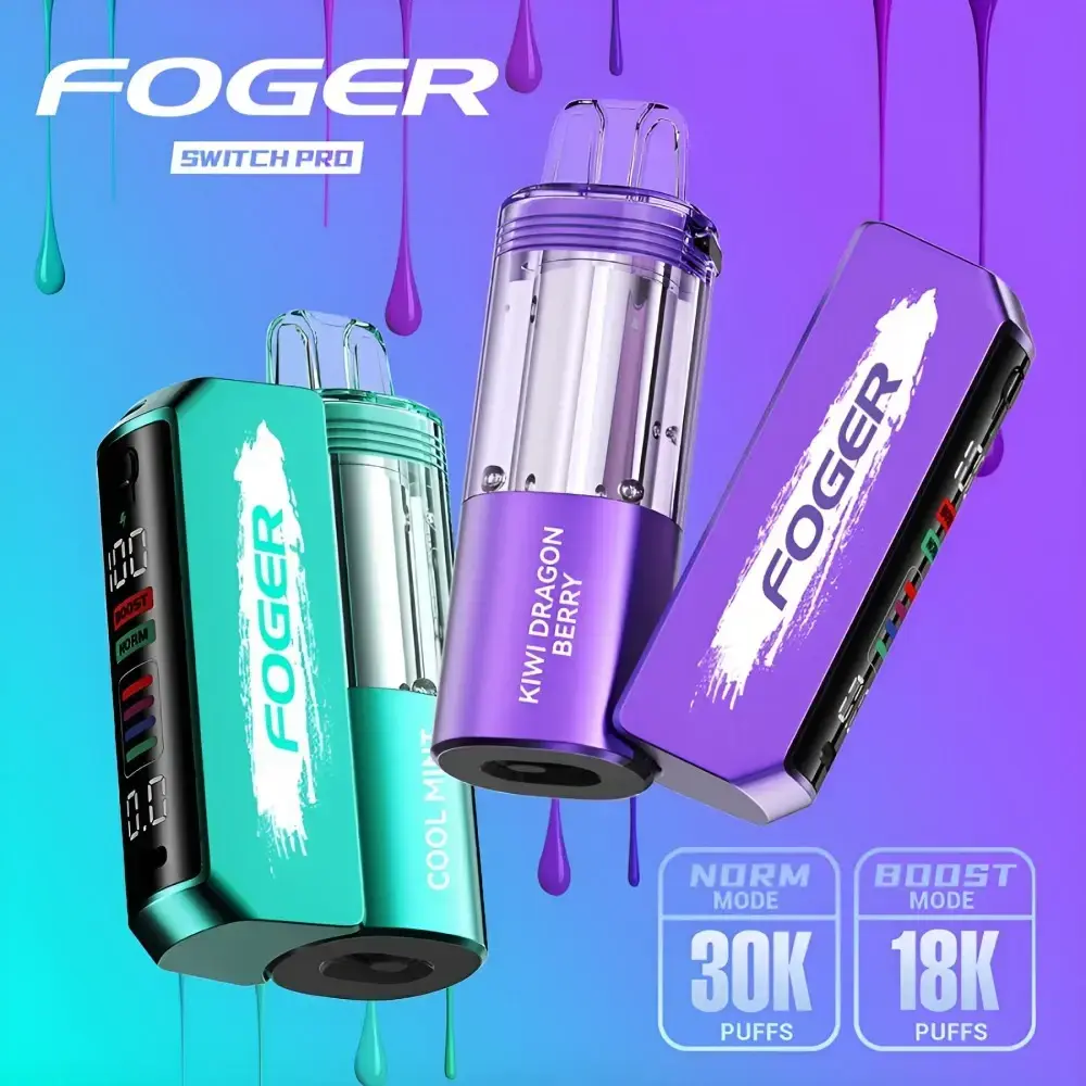 [Q-4701-19] Foger Switch Pro 30K Kit 18ml 5PK (Icy Mint)