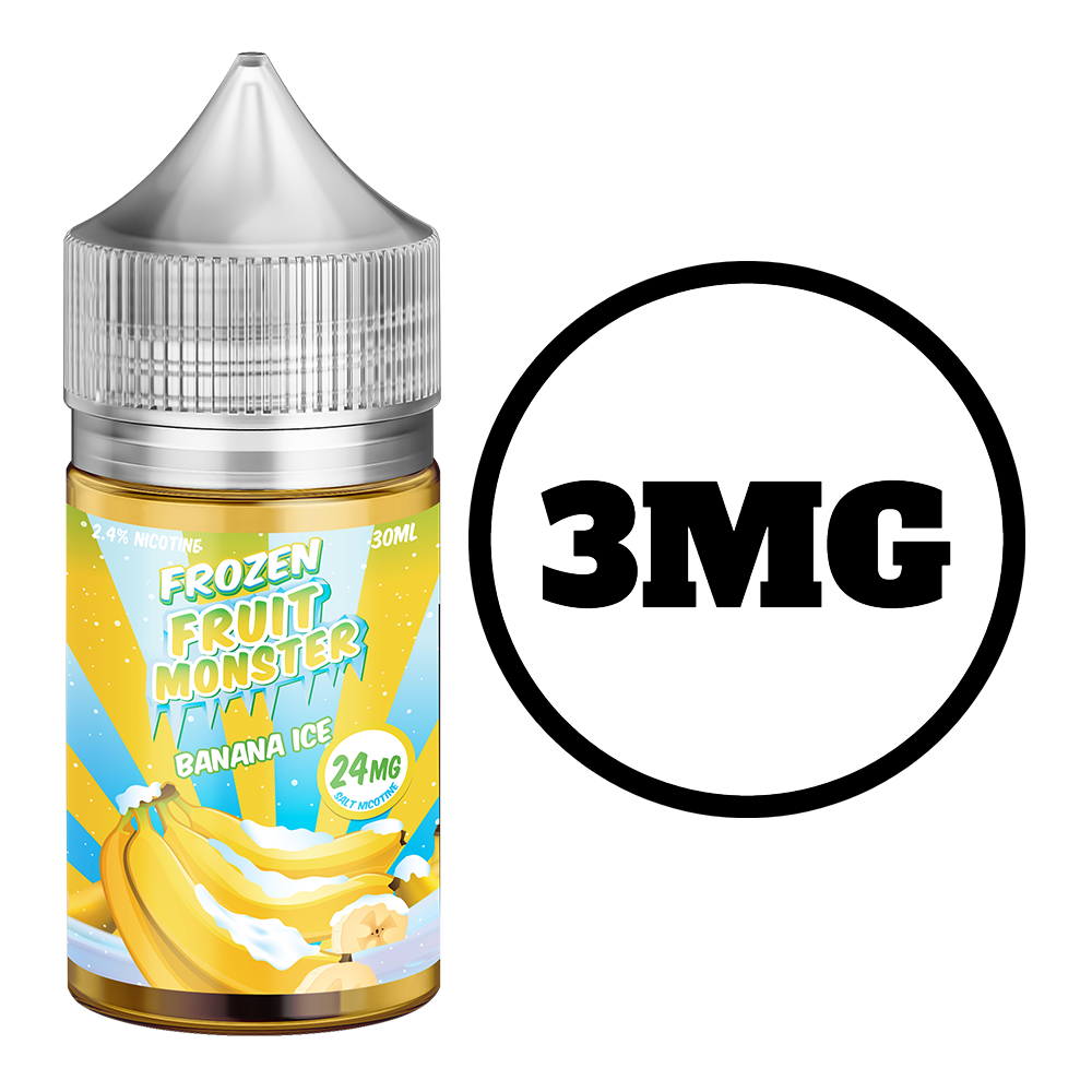 [Q-2023-20] FROZEN FRUIT MONSTER 100ML (3mg, Strawberry Banana Ice)