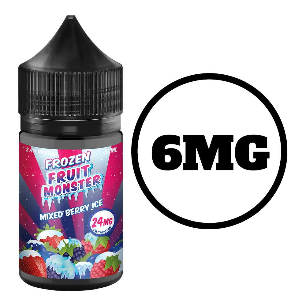 [Q-2023-10] FROZEN FRUIT MONSTER 100ML (6mg, Strawberry Kiwi Pomegranate Ice)