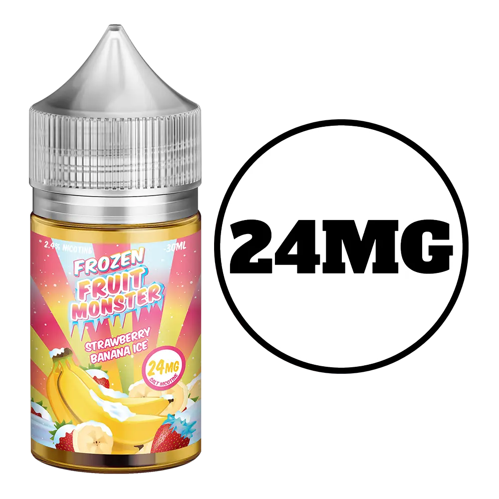 [Q-2024-11] FROZEN FRUIT MONSTER 30ML (24mg, Strawberry Banana Ice)