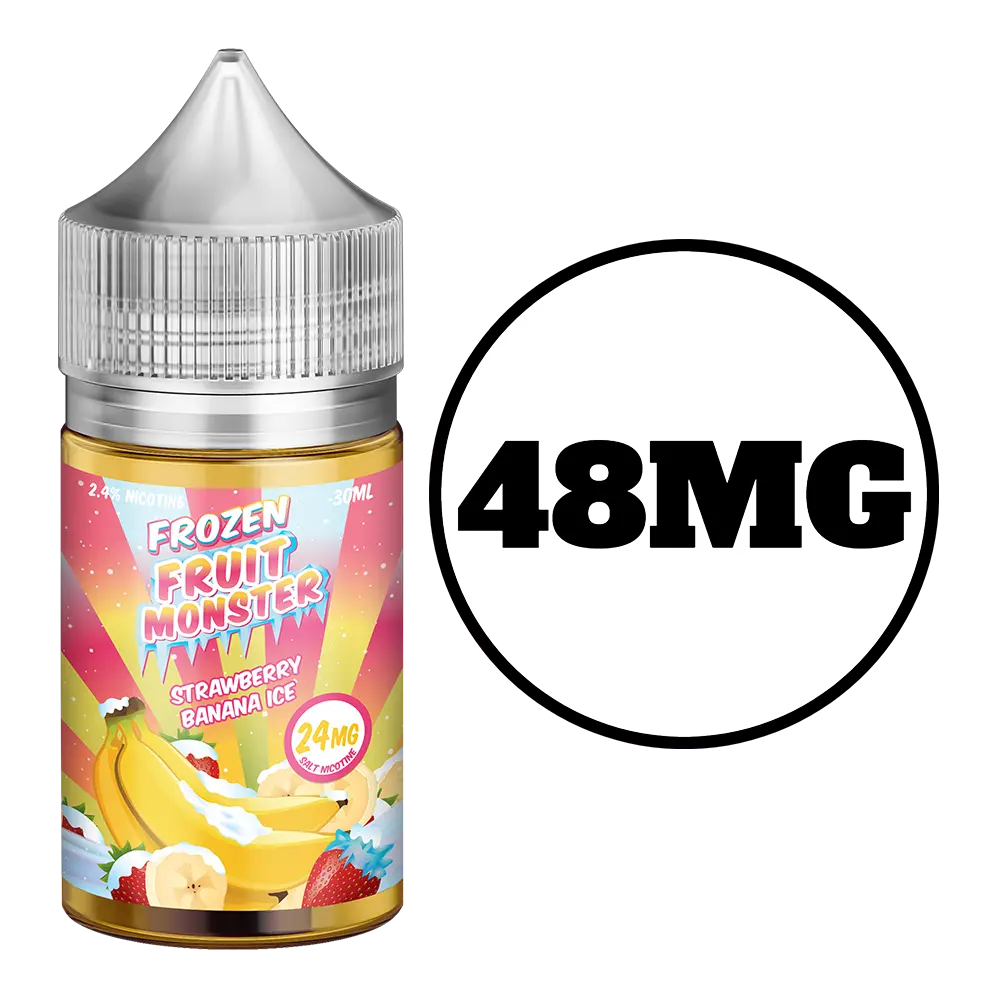 [Q-2024-12] FROZEN FRUIT MONSTER 30ML (48mg, Strawberry Banana Ice)