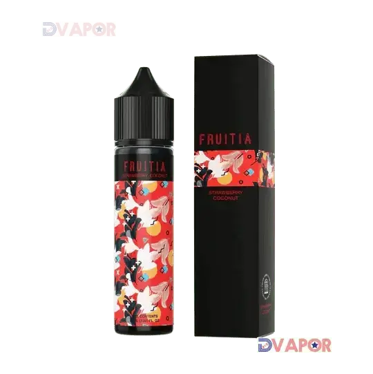 [Q-2027-16] FRUITIA JUICE 60ML (6mg, Strawberry coconut Refresher)