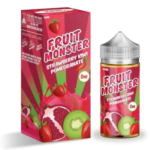 [Q-2025-06] FRUIT MONSTER 100ML (3mg, Strawberry Kiwi Pomegranate)
