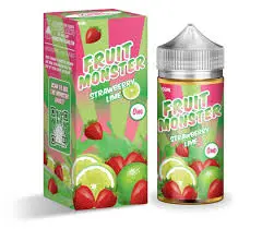 [Q-2025-11] FRUIT MONSTER 100ML (6mg, Strawberry Lime)