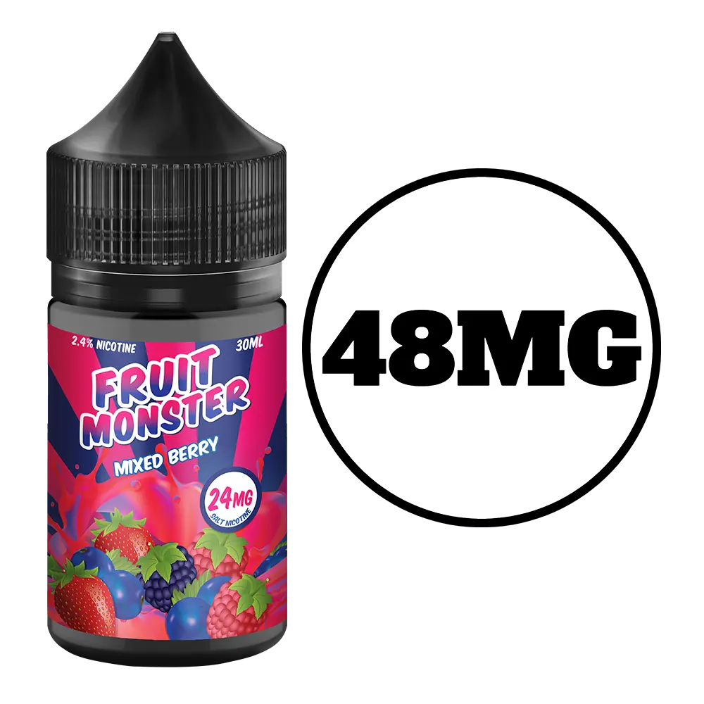 [Q-2026-08] FRUIT MONSTER 30ML (48mg, Strawberry Kiwi Pomegranate)
