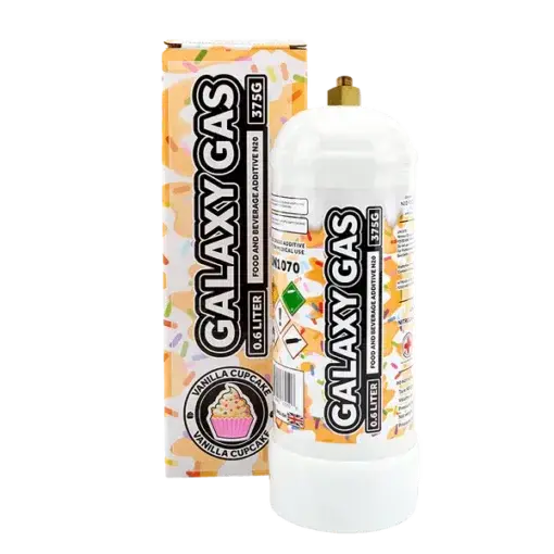 [Q-2050-07] GALAXY GAS .6L 6PACK (Culinary/Food Purposes Only) (Vanilla Cupcake)
