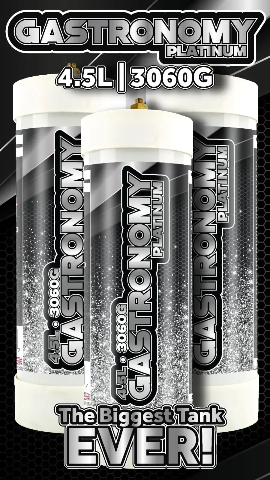 [Q-4975-03] GALAXY Gastronomy 3060G 4.5L 2PK (Culinary/Food Purposes Only) (Blue Slushie)