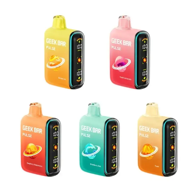 [T-1488-03] GEEK BAR PULSE 15000 PUFF 16ML 5PK Thermal Edition (Raspberry Watermelon)