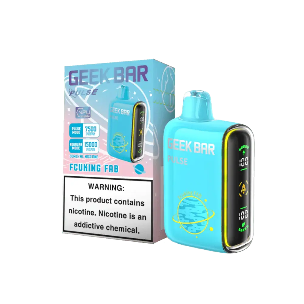 [Q-2069-21] GEEK BAR PULSE 15000 PUFF 16ML 5PK (Fucking Fab)