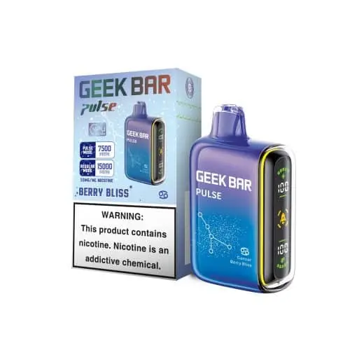 [Q-2069-03] GEEK BAR PULSE 15000 5PK 16ML (Berry Bliss)