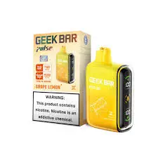 [Q-2069-05] GEEK BAR PULSE 15000 5PK 16ML (Grape Lemon)