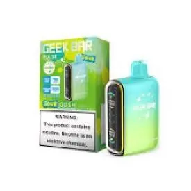 [Q-2072-03] GEEK BAR PULSE 15000 PUFFS 5PK 16ML SOUR (Sour Gush)