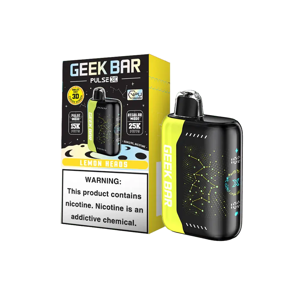 [Q-2073-15] GEEK BAR PULSE X 25000 18ML (Lemon Heads)