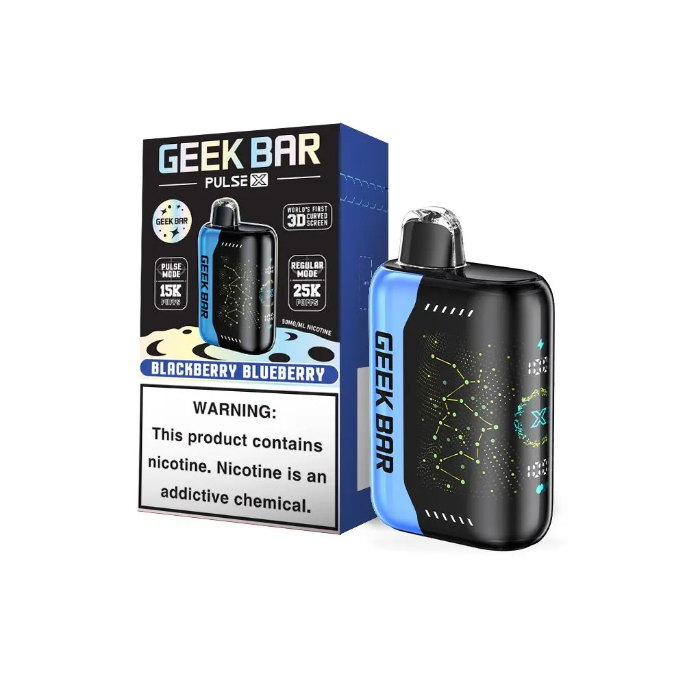 [Q-2073-16] GEEK BAR PULSE X 25000 18ML (Blackberry Blueberry)
