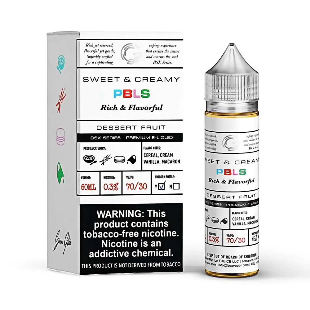 [Q-2198-47] GLAS BSX 60ML (0mg, PBLS)