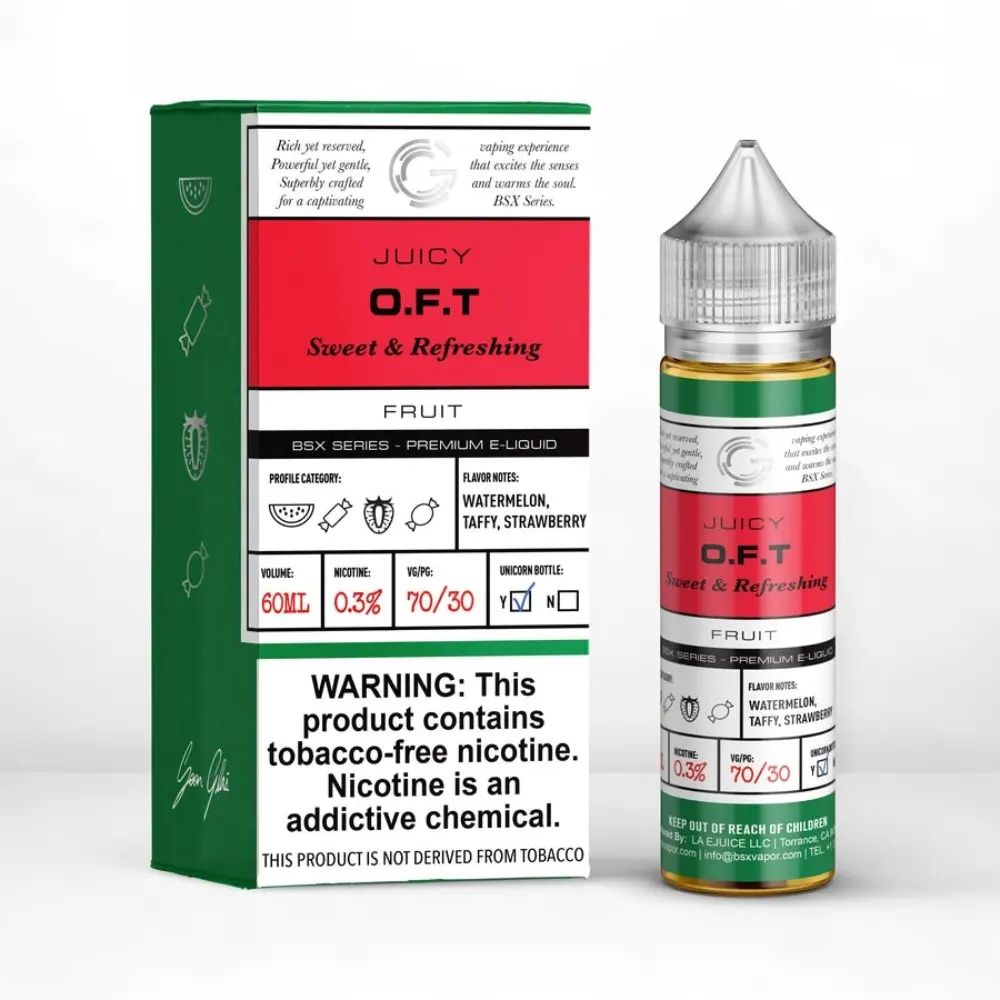 [Q-2198-56] GLAS BSX 60ML (0mg, Strawberry Milk)