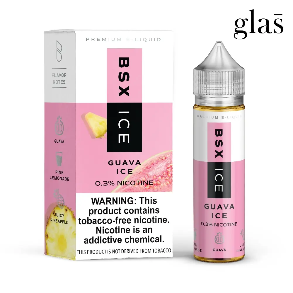 [Q-2198-05] GLAS BSX 60ML (3mg, Guava Ice)