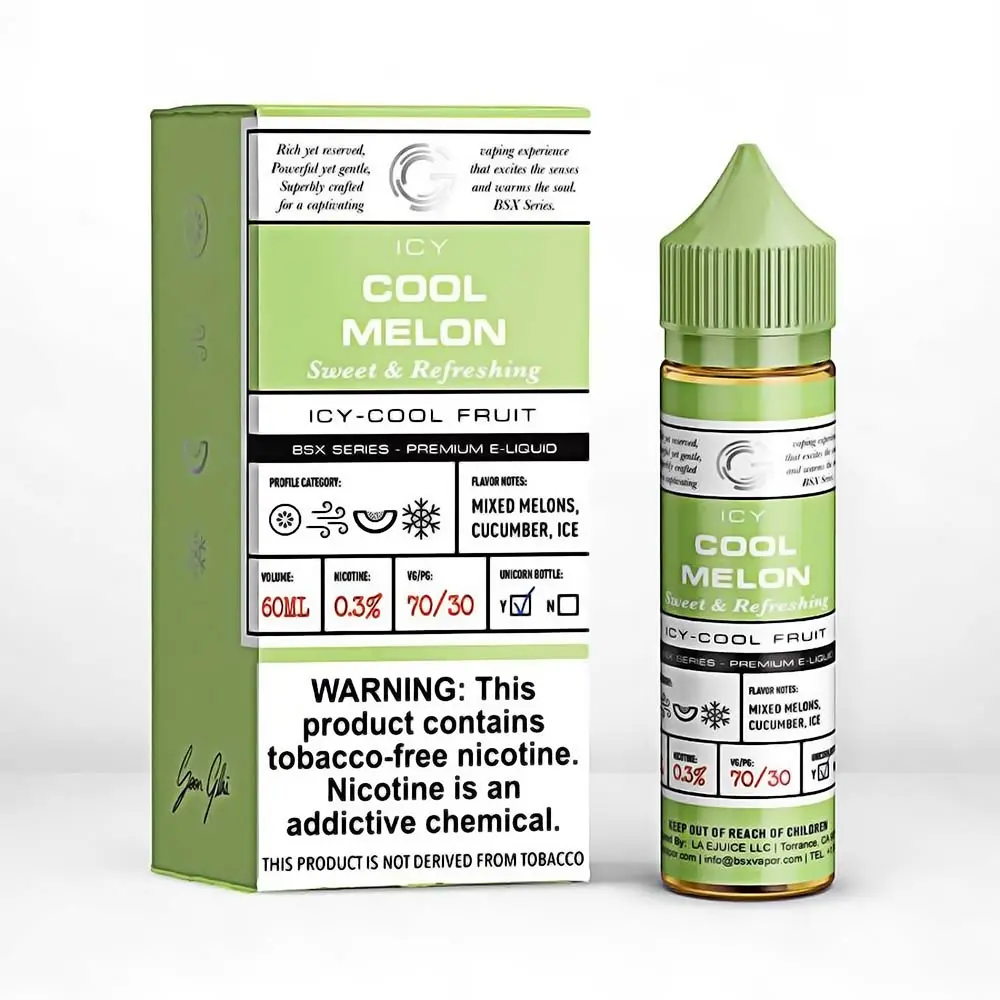 [Q-2198-40] GLAS BSX 60ML (3mg, Cool Melon)