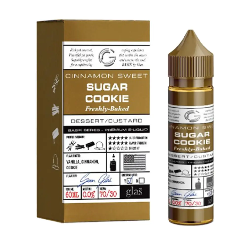 [Q-2198-04] GLAS BSX 60ML (3mg, Sugar Cookie)
