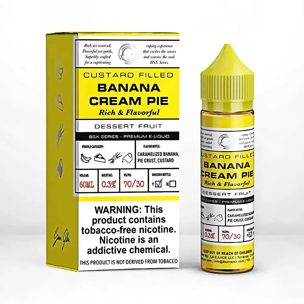 [Q-2198-16] GLAS BSX 60ML (6mg, Banana Cream Pie)