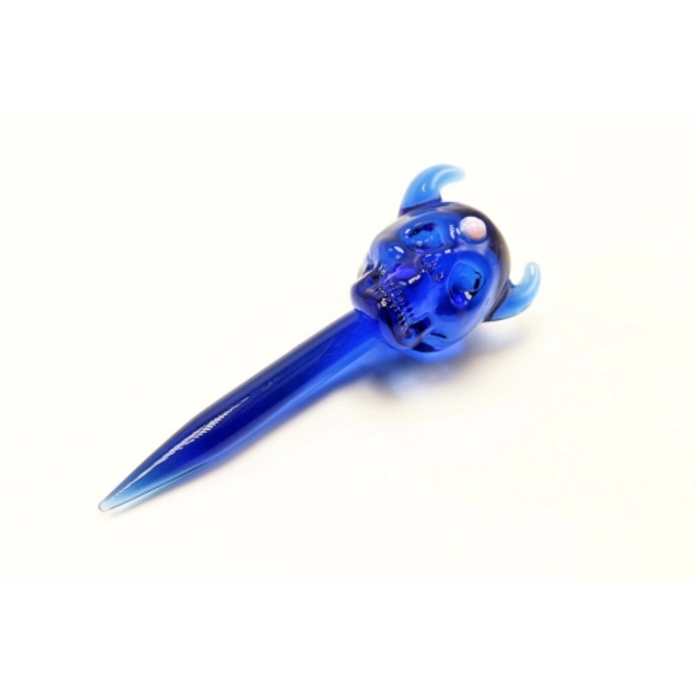 GLASS SKULL DESIGN ONE HITTER