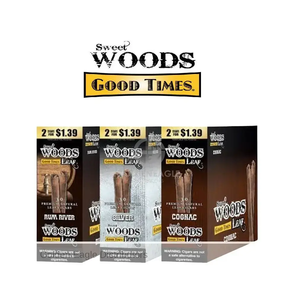 [T-1620-01] Good Times Sweet Woods Leaf 2 For $1.39 Display of 15 (Diamond $1.29)