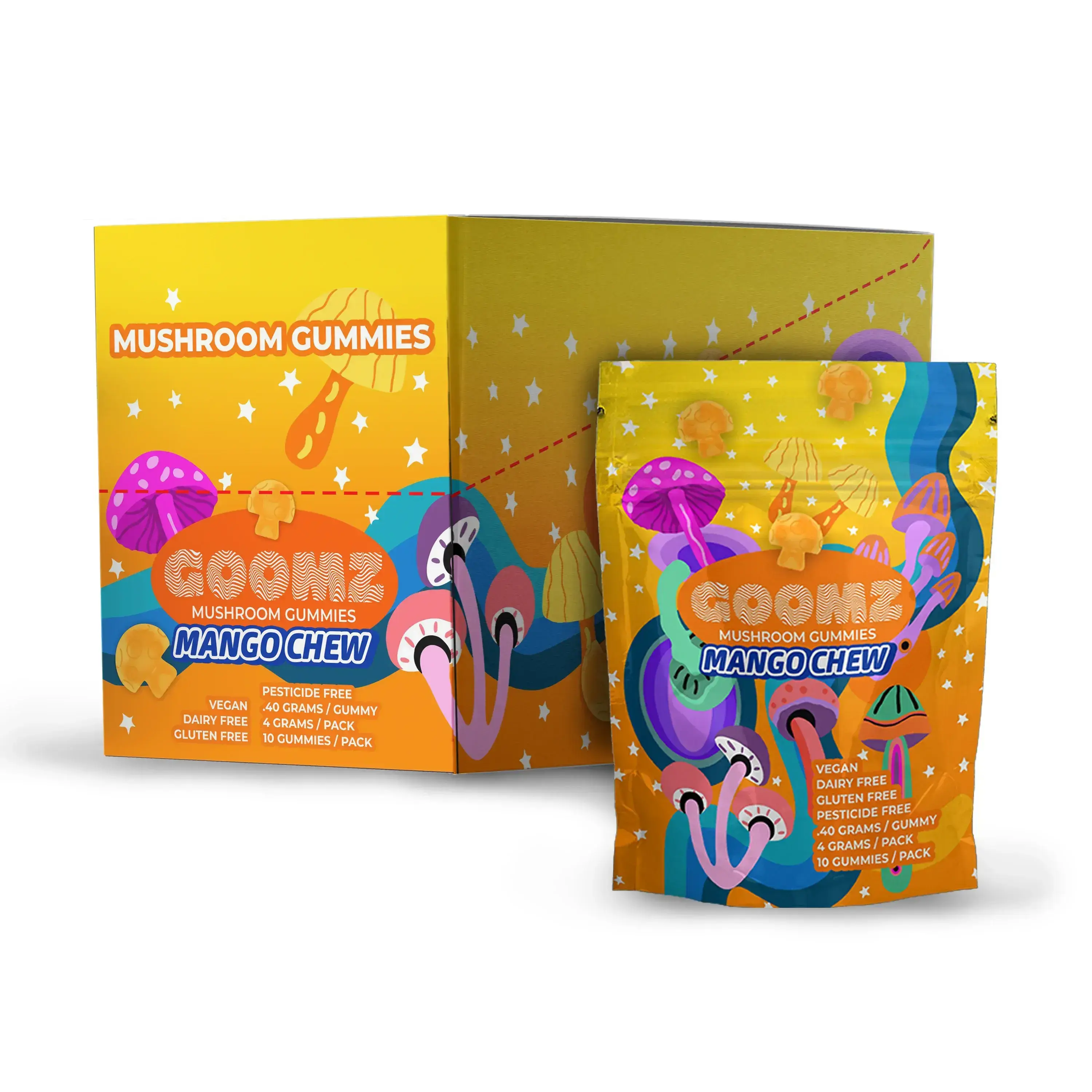 [Q-4288-02] GOOMZ GUMMIES 10pk (Mango Hi-Chew)