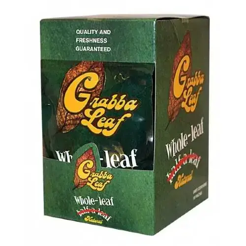 [T-1536-01] Grabba Leaf (Whole-Leaf Natural 10/1ct)