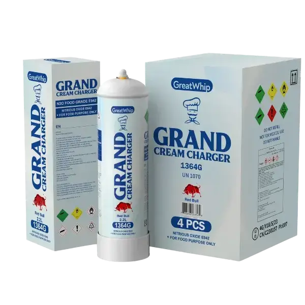 [Q-2292-02] GREAT WHIP 1364G 2.2L 4PK (Culinary/Food Purposes Only) (Red Bull)