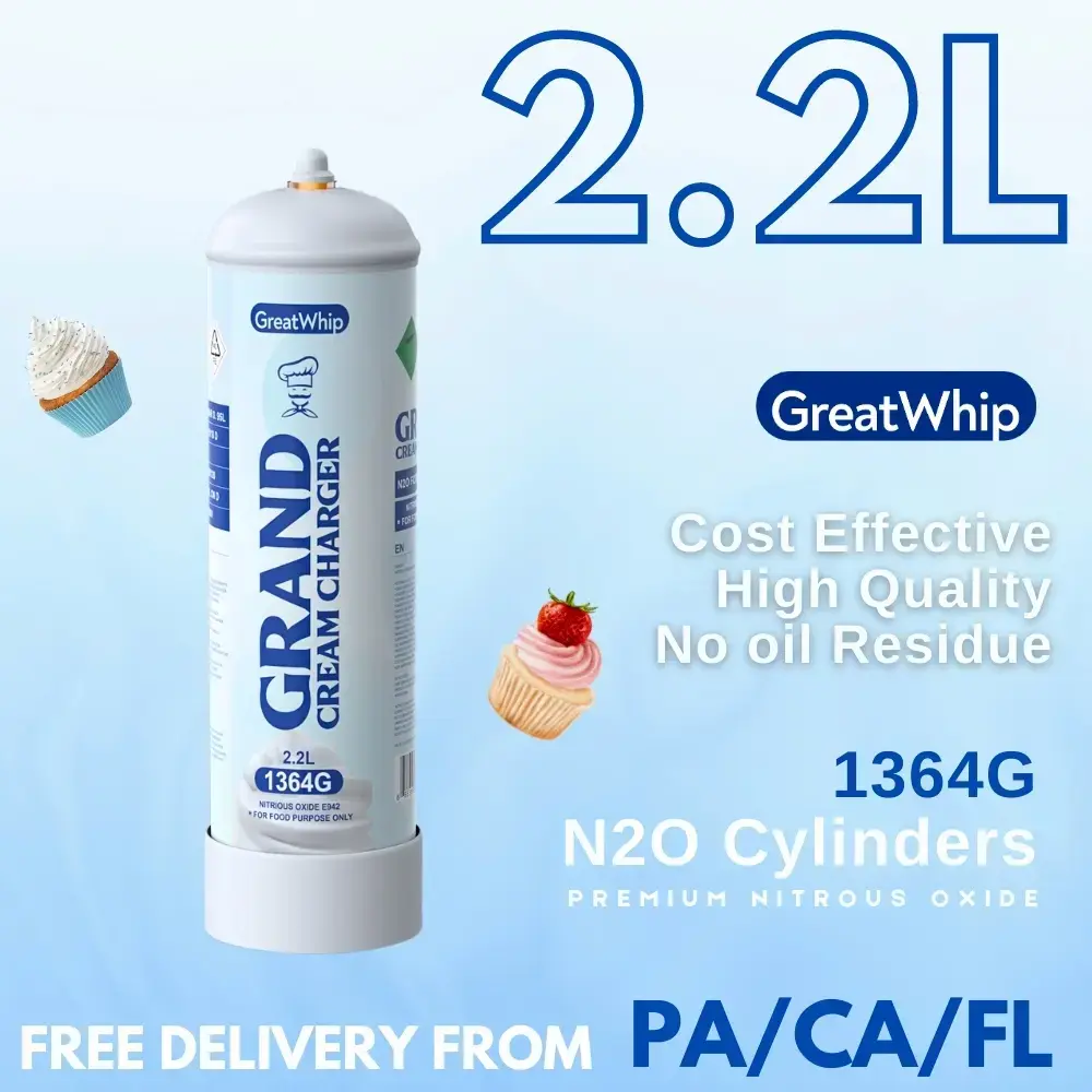 [Q-2292-09] GREAT WHIP 1364G 2.2L 4PK (Culinary/Food Purposes Only) (Cherry Lemonade)