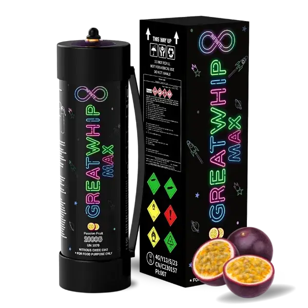 [Q-2293-06] GREAT WHIP 2000G 3.3L 1PK (Culinary/Food Purposes Only) (Passion Fruit)