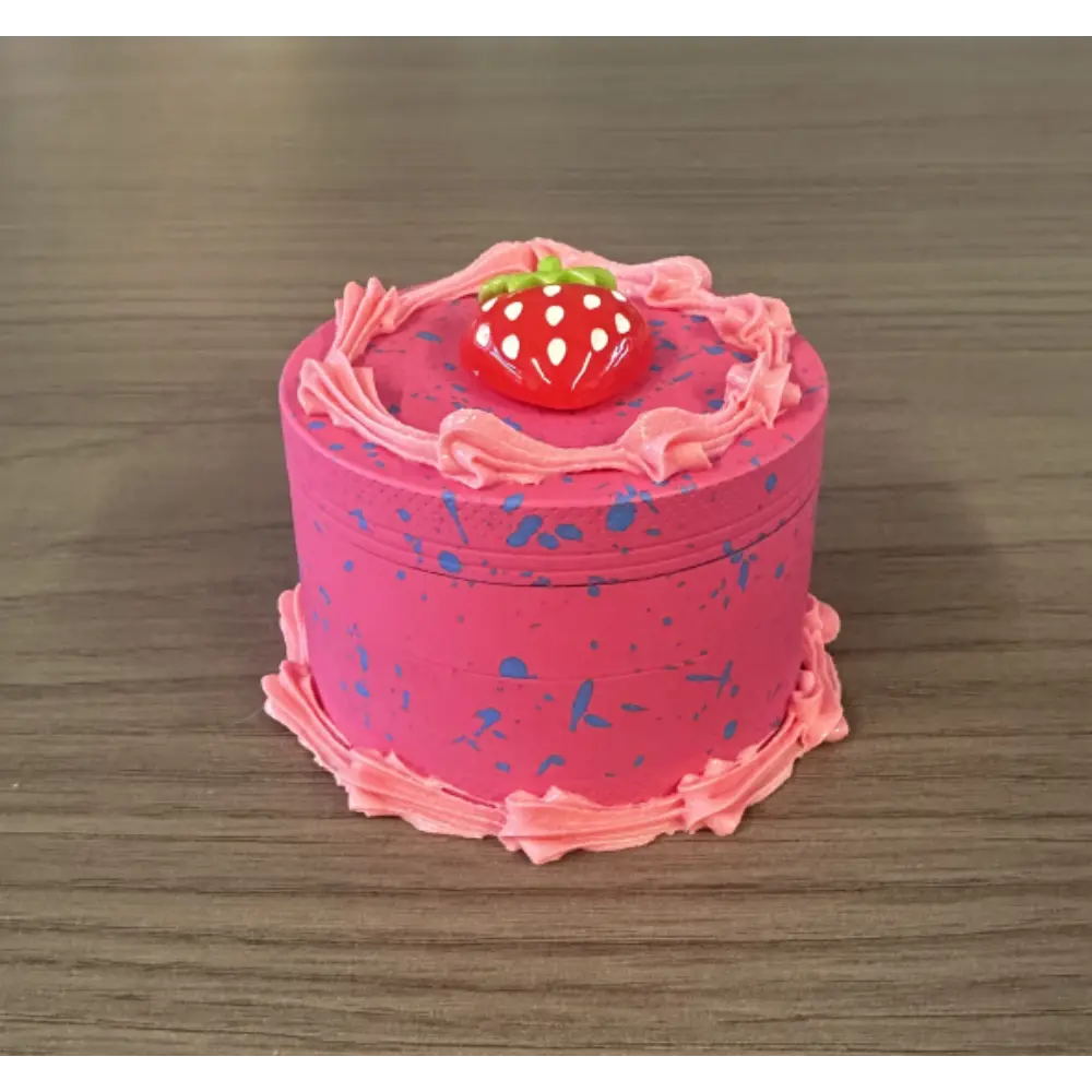 [Q-2327-05] GRINDER 63MM FAKE CAKE EDITION (Purple Strawberry cake)