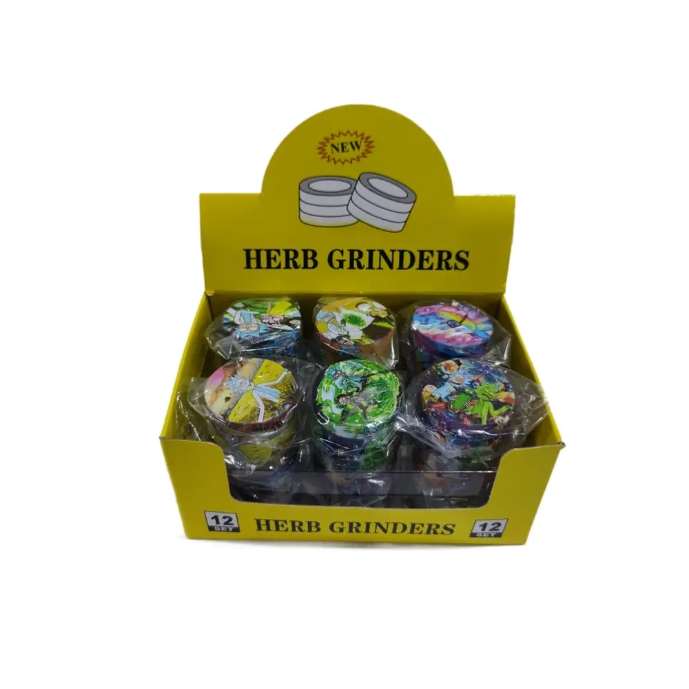 GRINDERS 40MM RICK & MORTY