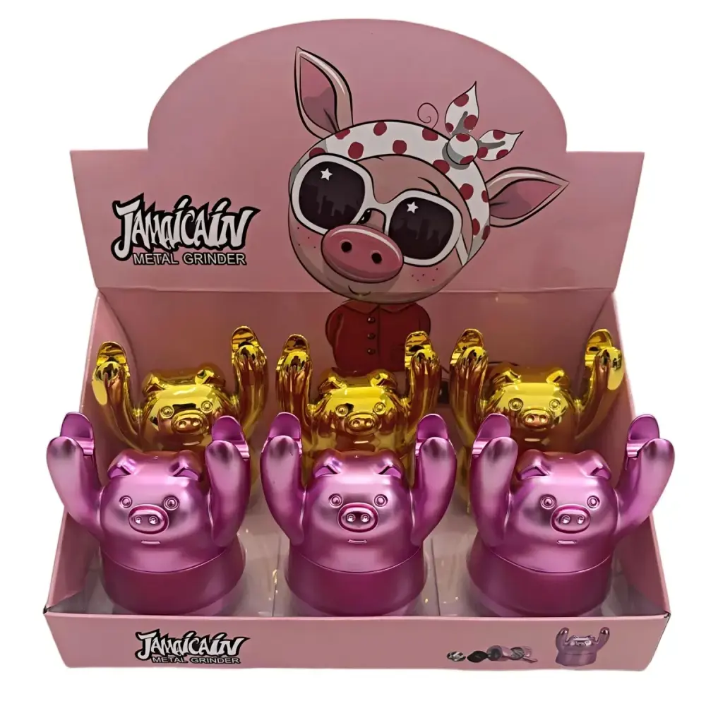 [T-1470-35] Grinder Stylish 6PK a Display (HG-125)