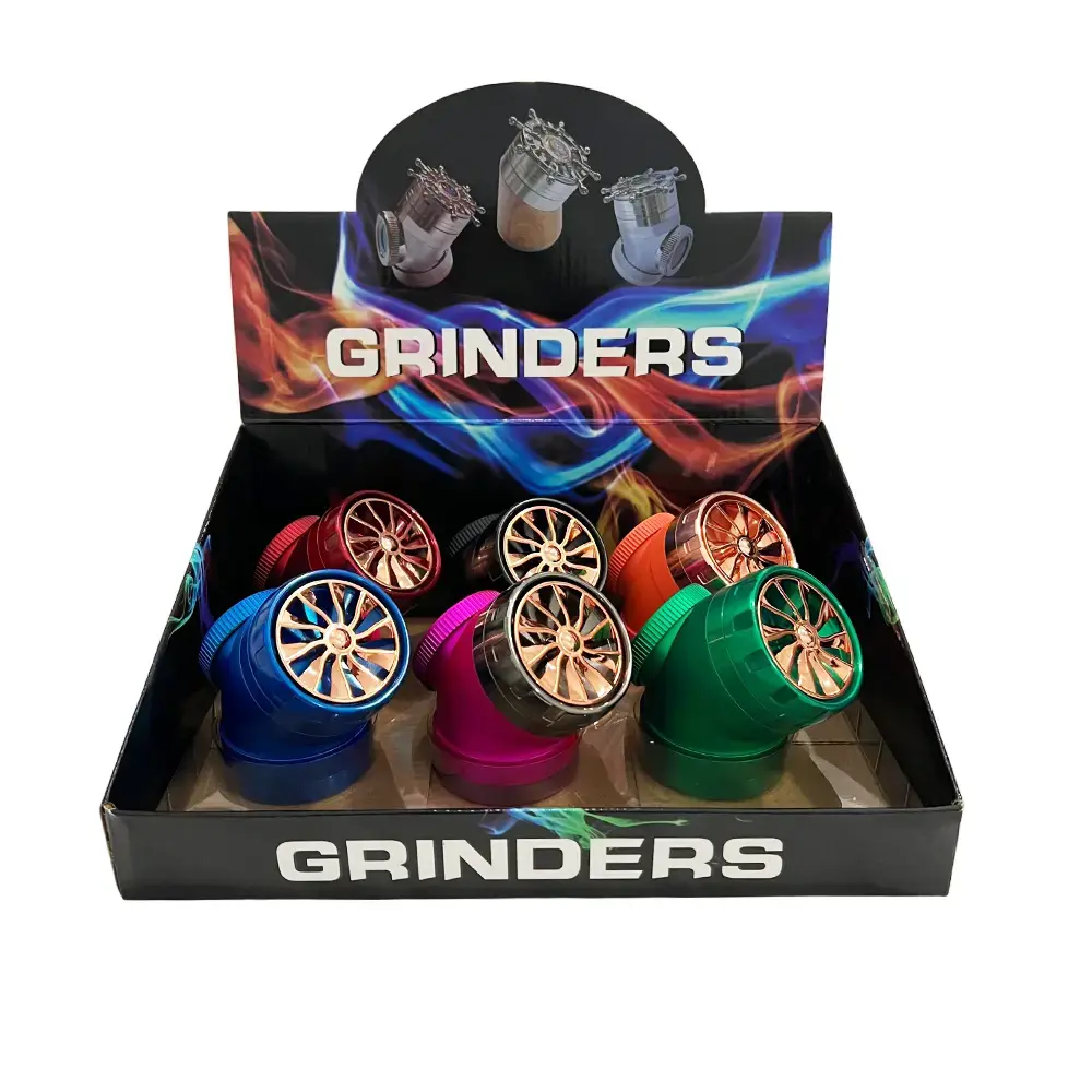 [T-1470-56] Grinder Stylish 6PK a Display (HG-199)