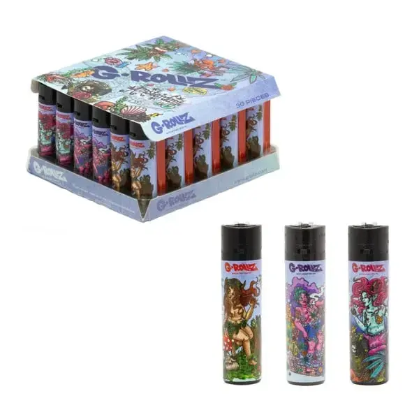 [Q-4360-07] G-Rollz | Banksy's Graffiti Lighters 30pcs in Display (Ladies)