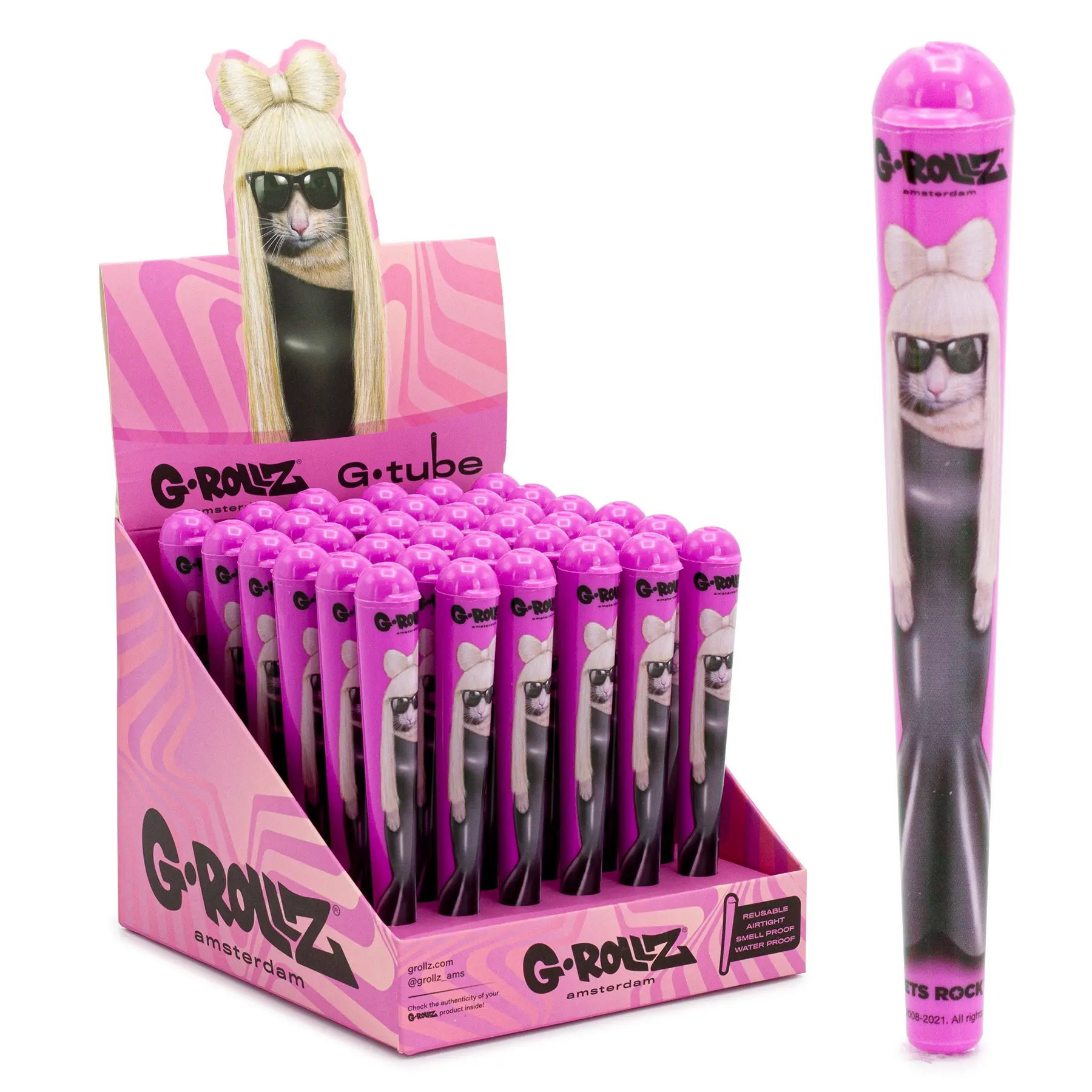 [Q-2048-04] G-TUBE | 36PCS IN DISPLAY (Cat N Glasses)
