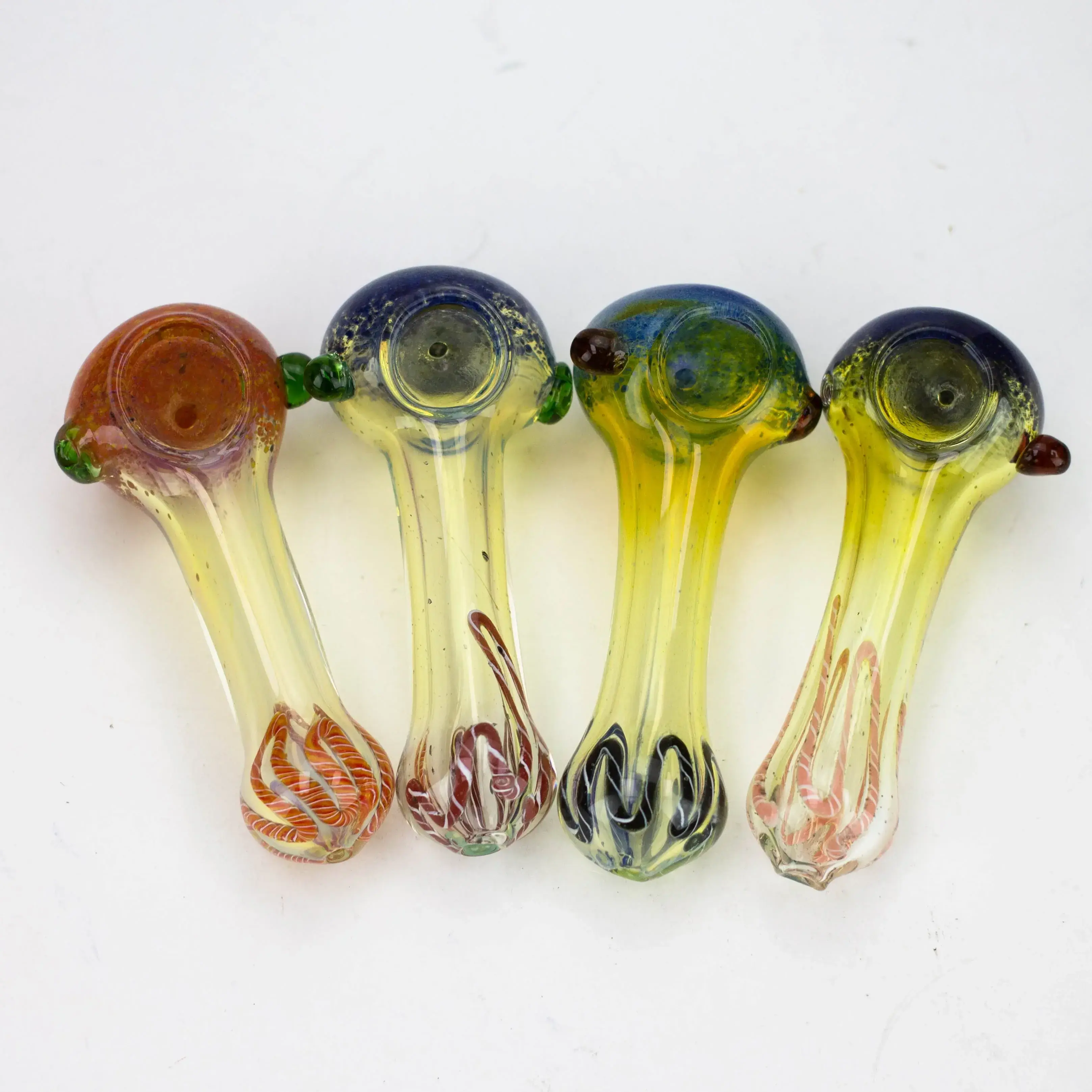 [Q-2417] HAND PIPE 4 (WITH HANDLE AMERICAN COLOR)