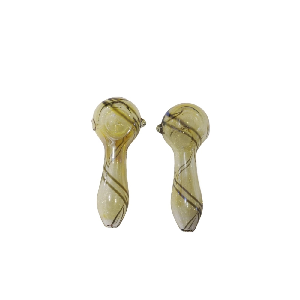 HAND PIPE YELLOW WITH WHITE LANES