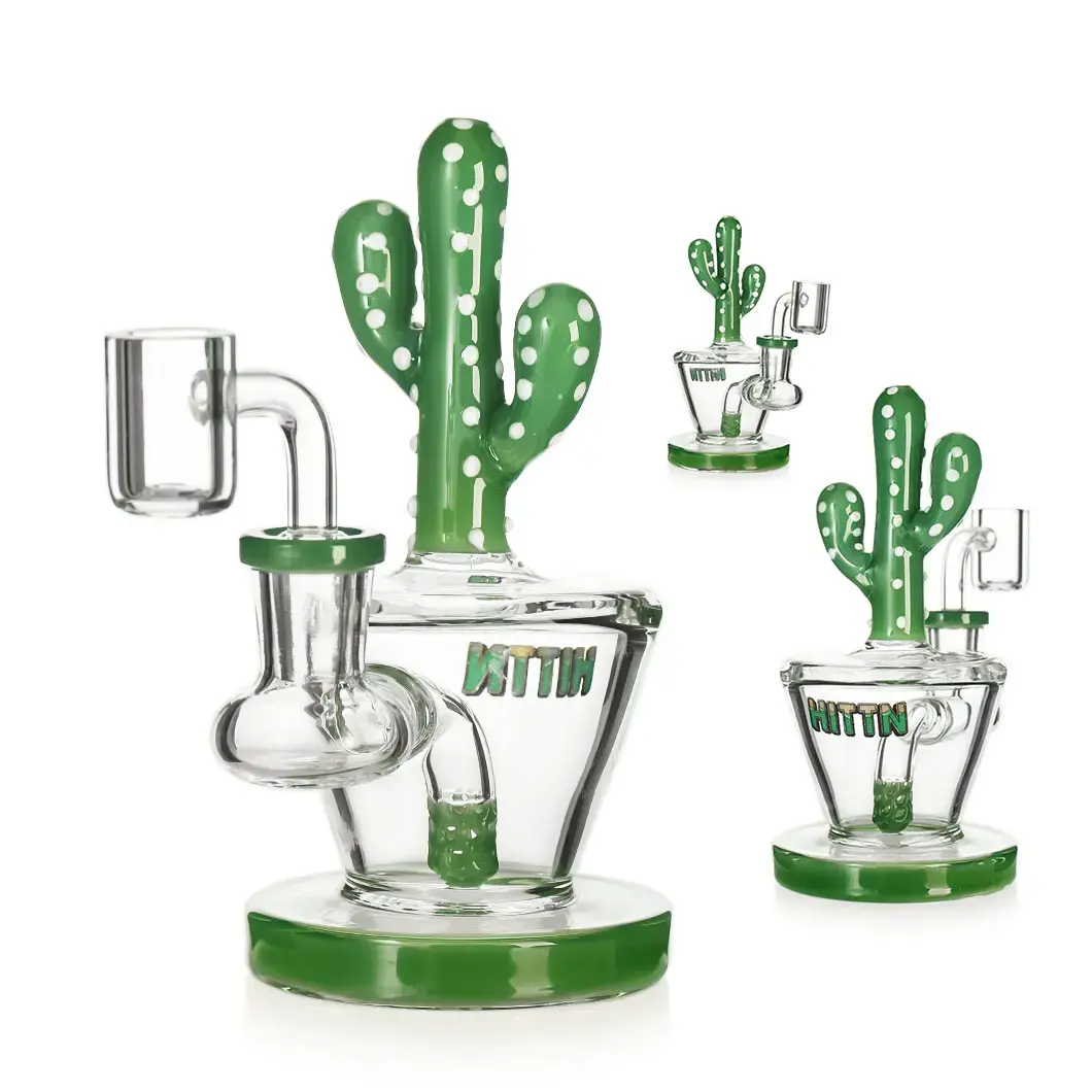 [T-1390-11] Hittn Glass Stylish Water Pipe (HIT153)