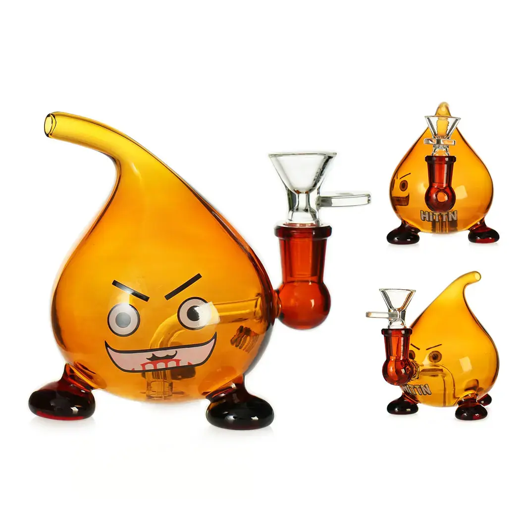 [T-1390-21] Hittn Glass Stylish Water Pipe (HIT149)