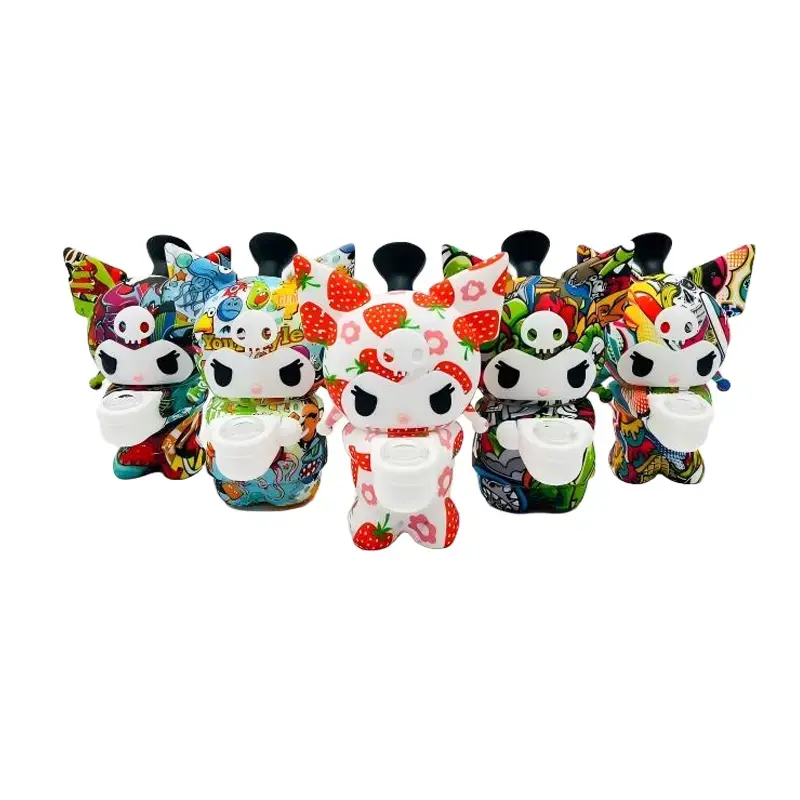 [T-1395-07] Hittn Silicone Hand Pipe (HH-024)