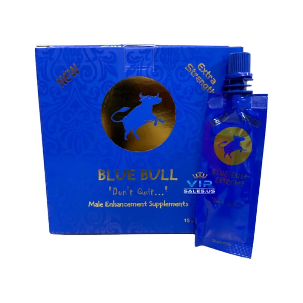 [Q-4285-03] HONEY ENHANCEMENT BULL 15POUCHES (Blue)
