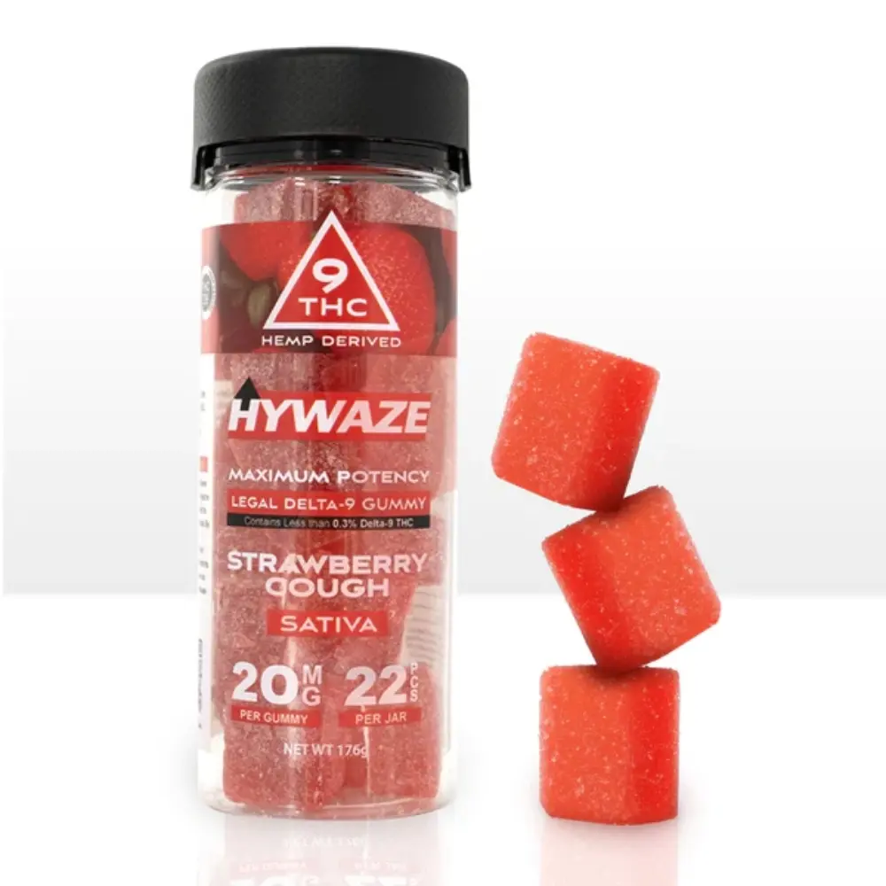 [T-1110-02] HYWAZE D9 GUMMY (Strawberry Cough Sativa)