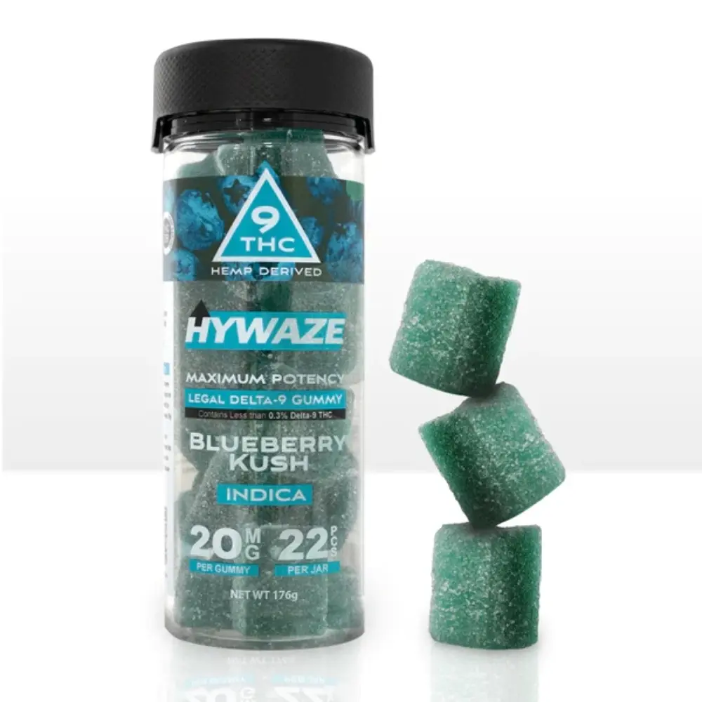 [T-1110-04] HYWAZE D9 GUMMY (Blueberry Kush Indica)
