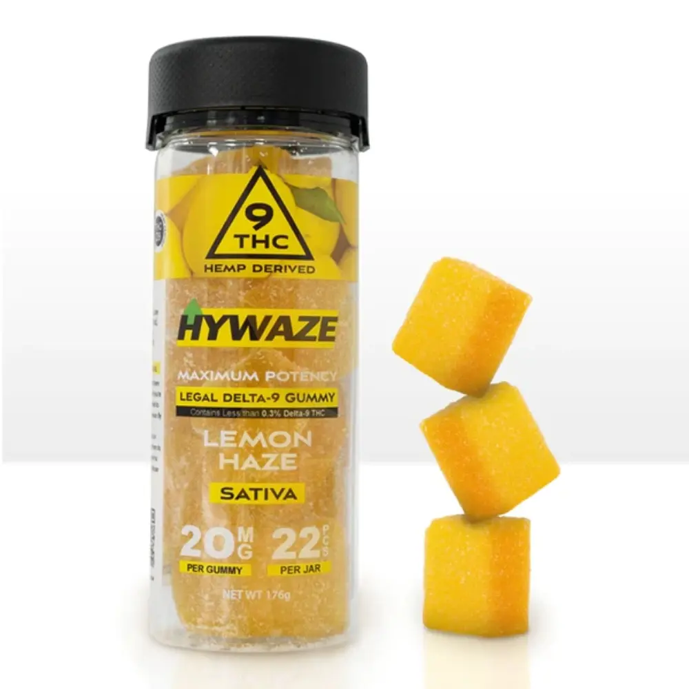 [T-1110-05] HYWAZE D9 GUMMY (Lemon Haze Sativa)