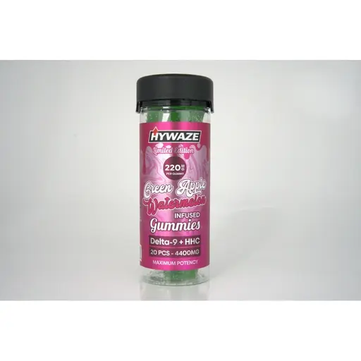 [T-1112-01] HYWAZE GUMMIES D9+HHC (4400mg, Blue Rasberry)