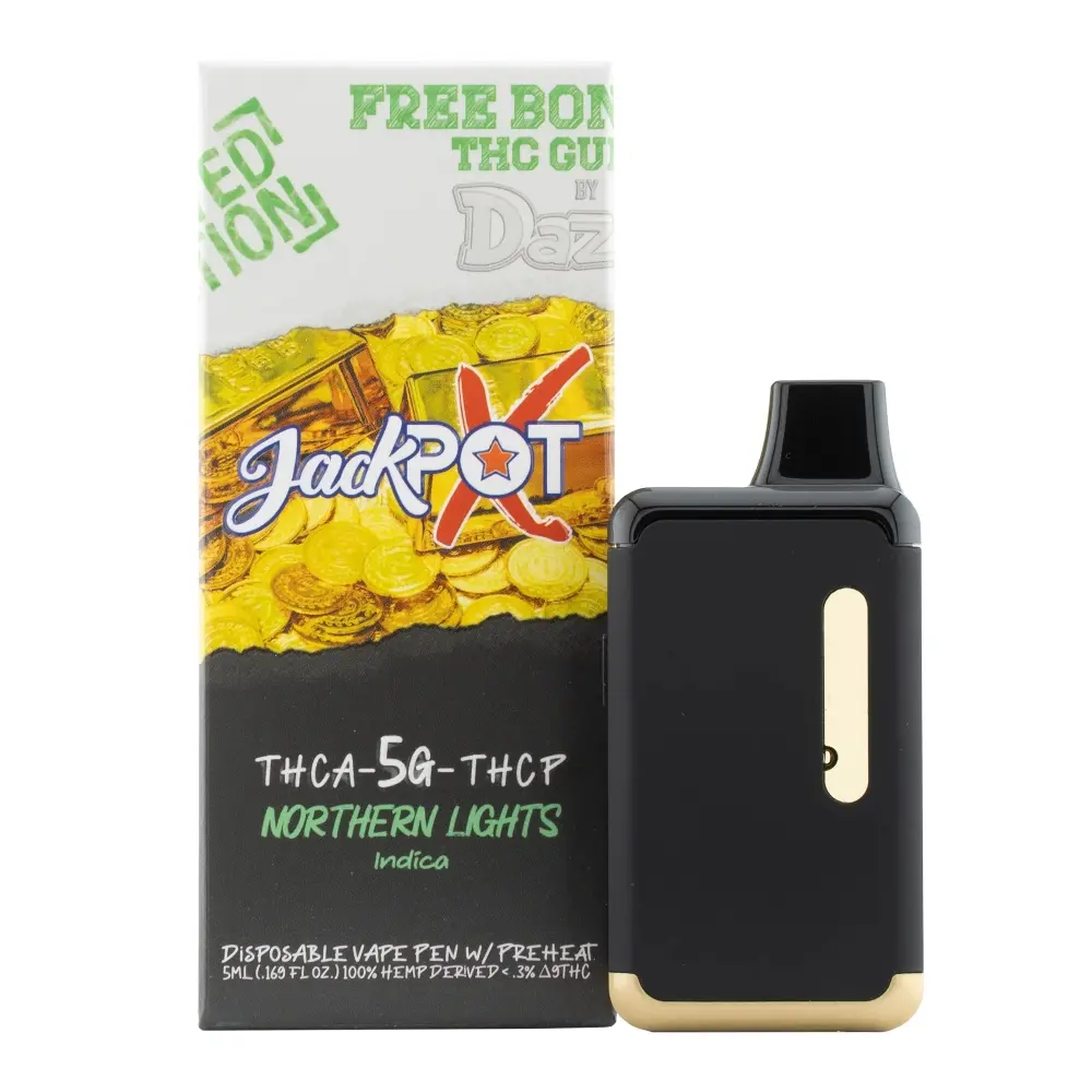 [T-1250-06] JACKPOTX 5G D8/THCA/THCP (Northern Lights)